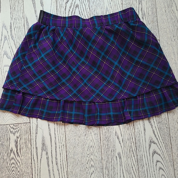 Bundle : festive floaty lined skirt with gold bag - Picture 5 of 10